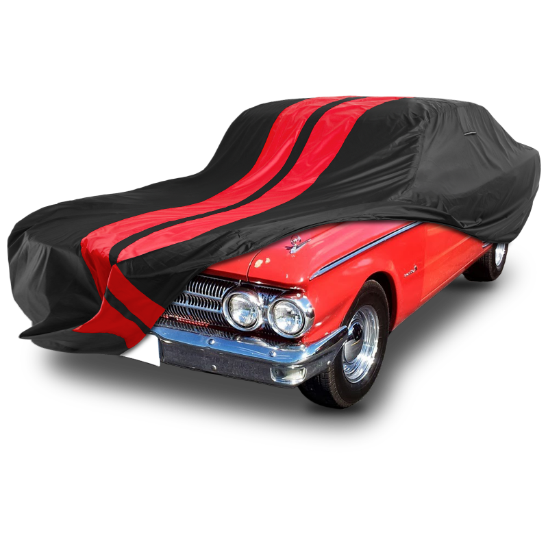 Mercury Meteor Black Red Pro Series Car Cover