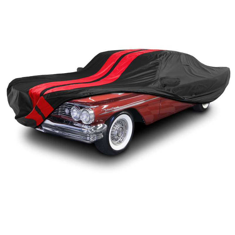 Pontiac Ventura 1960-1977 Black Red Pro Series Car Cover