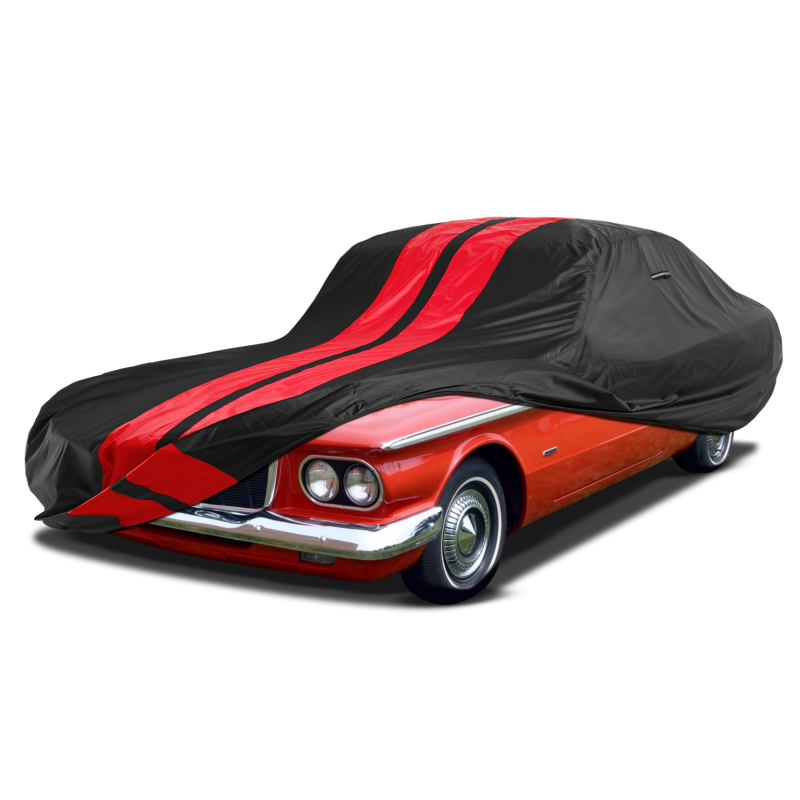 Plymouth Valiant Black Red Pro Series Car Cover