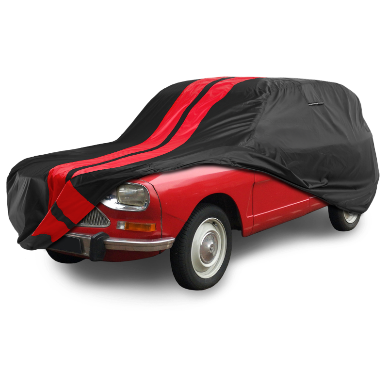 Citroen AMI-6 1960-1967 Black Red Pro Series Car Cover