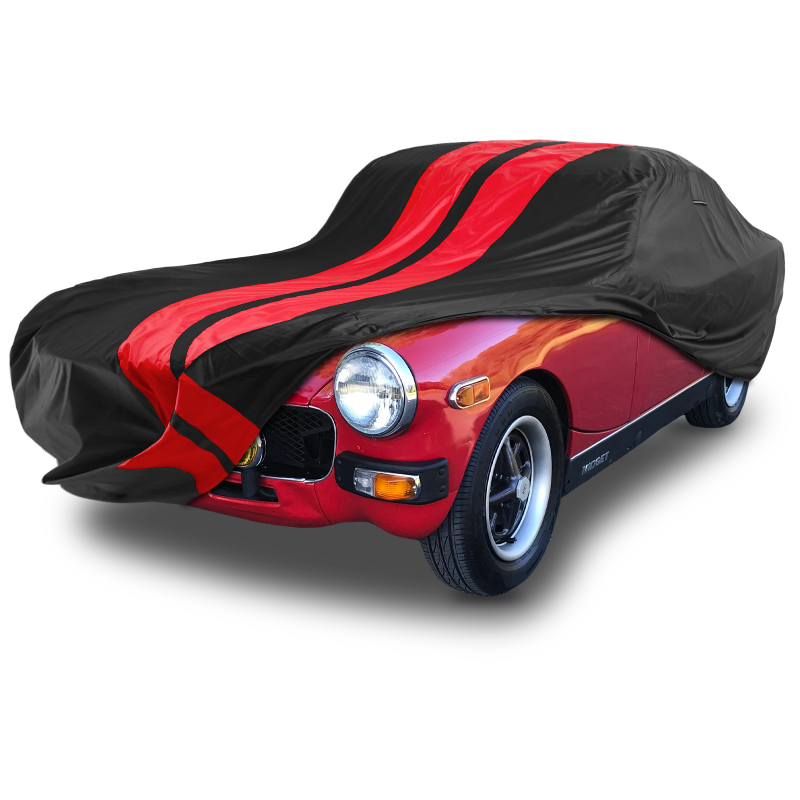 MG Midget 1960-1979 Black Red Pro Series Car Cover