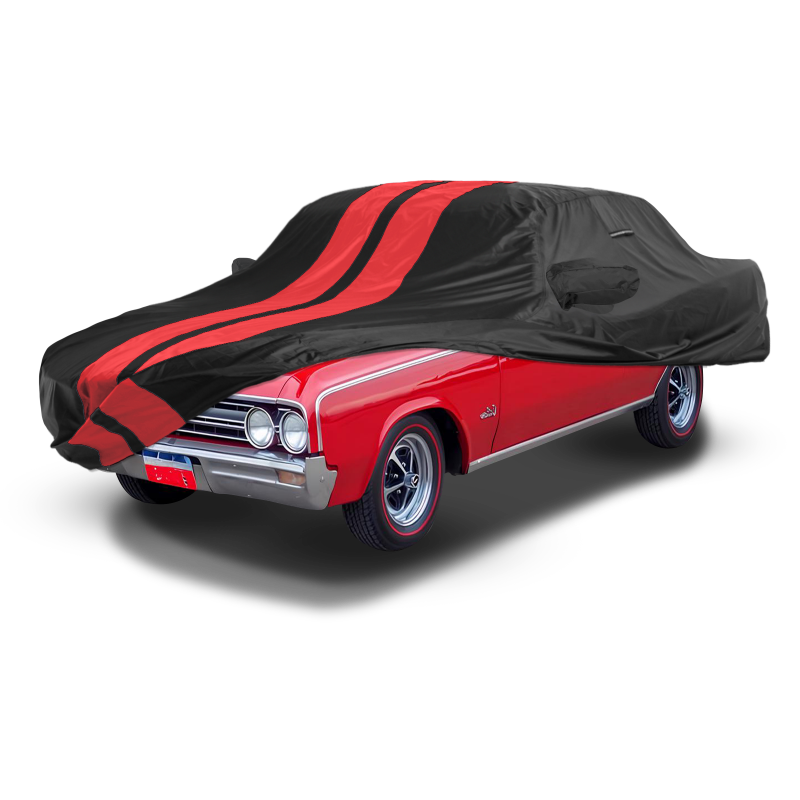 Oldsmobile Cutlass Black Red Pro Series Car Cover