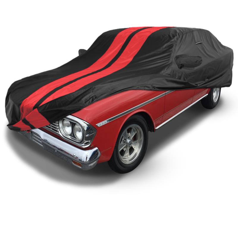AMC Rambler Classic Black Red Pro Series Car Cover
