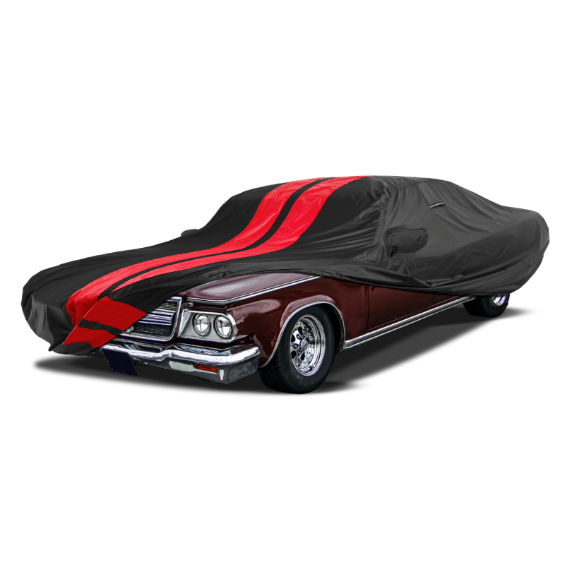 Chrysler Newport Black Red Pro Series Car Cover