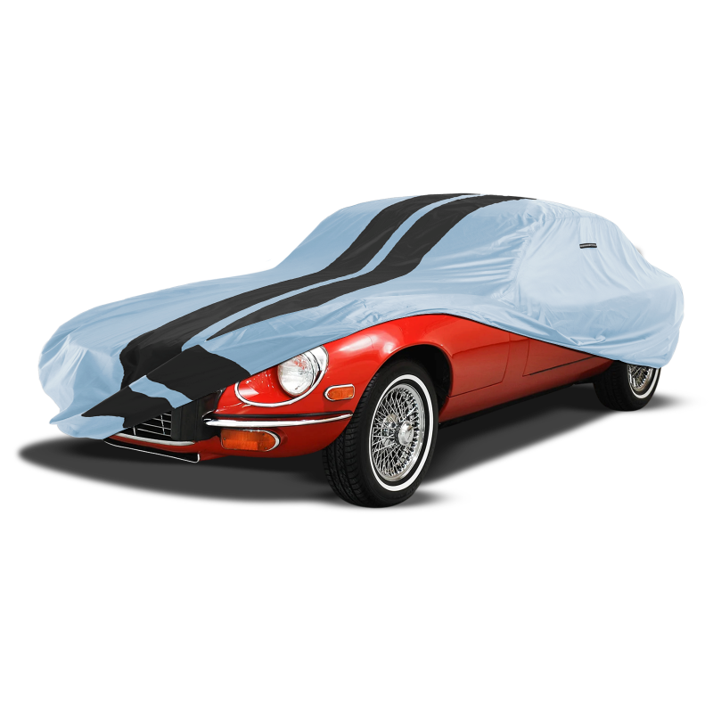 Jaguar XKE 1961-1974 Gray Black Pro Series Car Cover