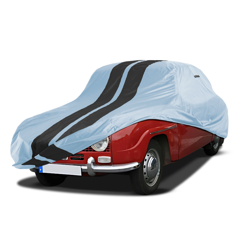 Saab 96 Gray Black Pro Series Car Cover