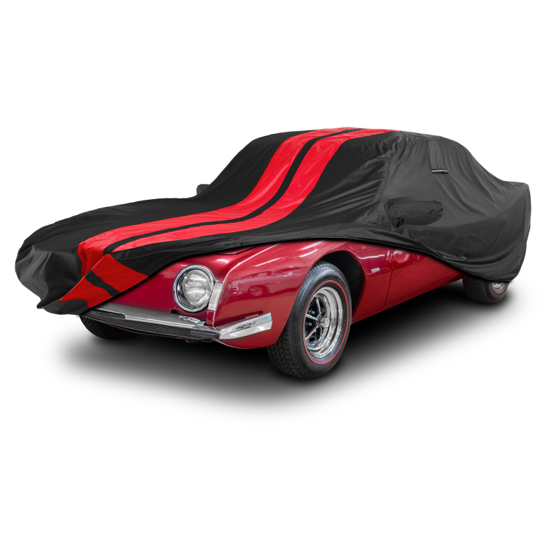 Studebaker Avanti 1962-1964 Black Red Pro Series Car Cover