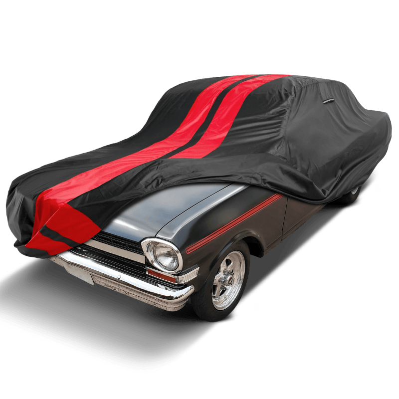 Chevrolet Nova Black Red TitanGuard Car Cover
