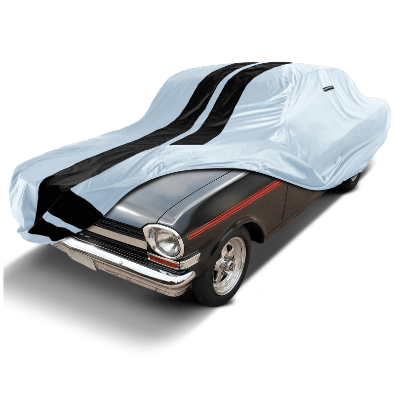 Chevrolet Nova Gray Black TitanGuard Car Cover