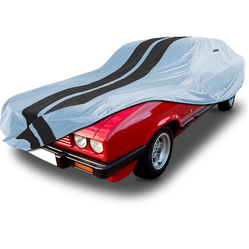 Ford Capri 1962-1986 Gray Black Pro Series Car Cover