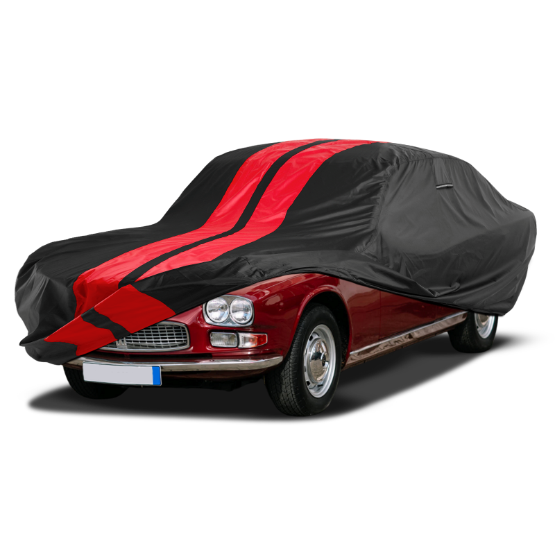 Maserati Quattroporte Black Red Pro Series Car Cover