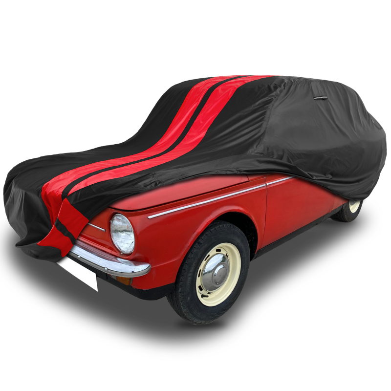 Hillman Imp 1963-1976 Black Red Pro Series Car Cover