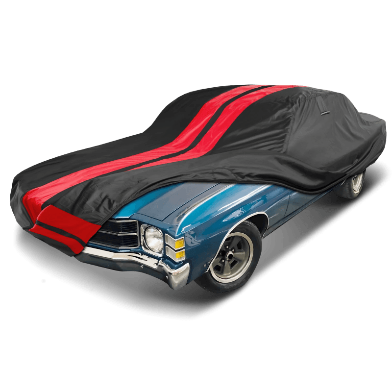 Chevrolet Chevelle Black Red TitanGuard Car Cover