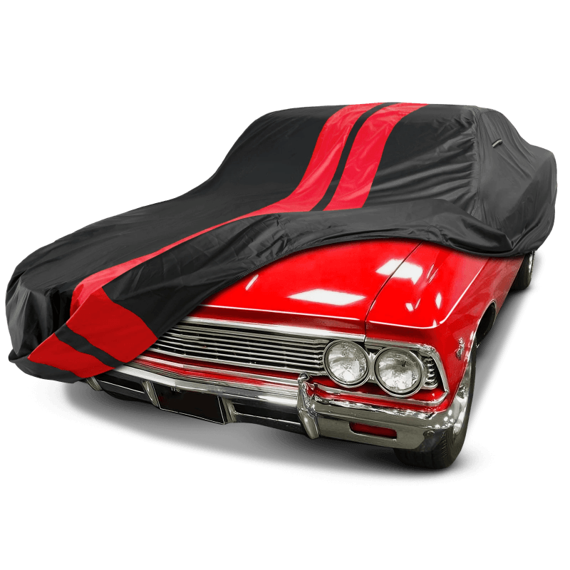 Chevrolet El Camino Black Red TitanGuard Car Cover