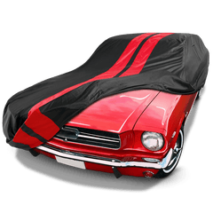 Ford Mustang Black Red TitanGuard Car Cover