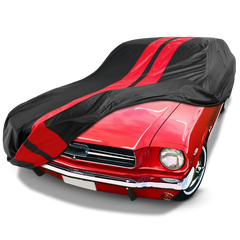Ford Mustang Black Red Pro Series Car Cover