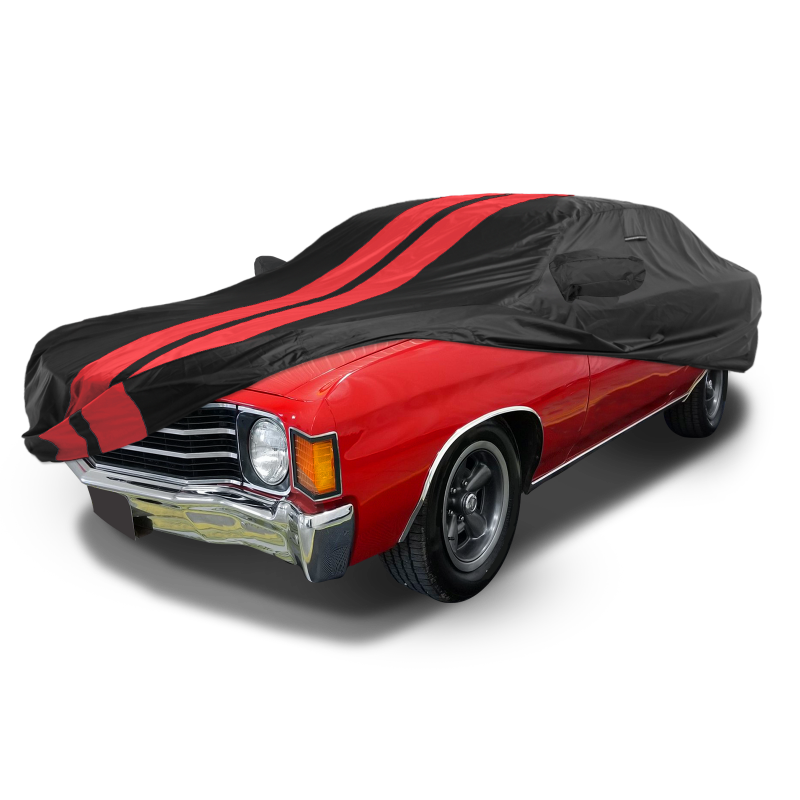 Chevrolet Malibu Black Red Pro Series Car Cover