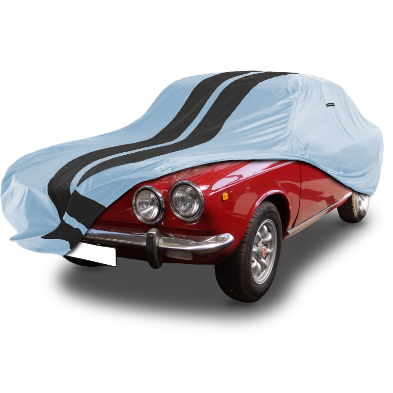 Fiat 850 1964-1974 Gray Black Pro Series Car Cover