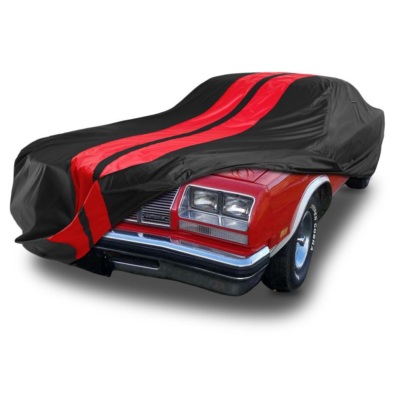 Oldsmobile 442 Black Red Pro Series Car Cover
