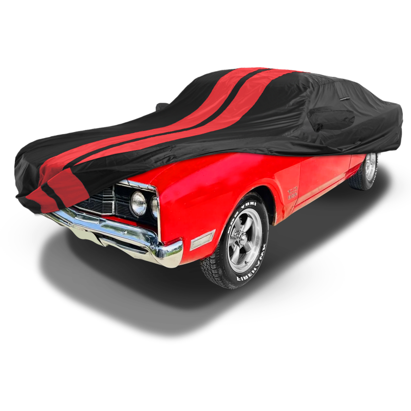 Mercury Cyclone Black Red Pro Series Car Cover