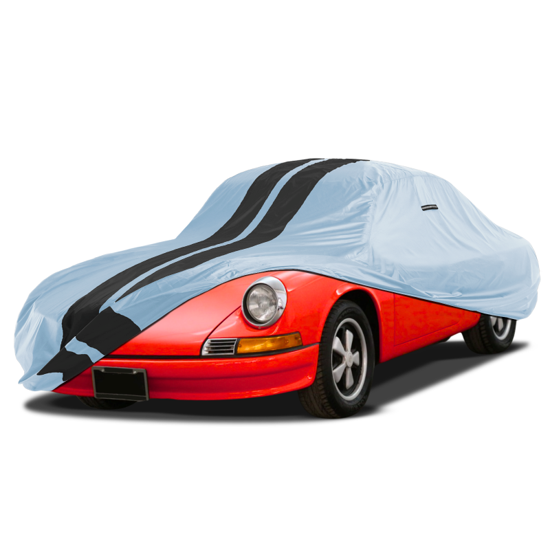 Porsche 912,914,924,928,930,944,959,964,968 Gray Black Pro Series Car Cover