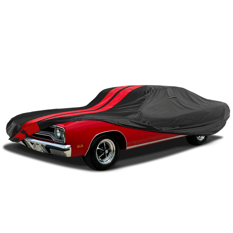 Plymouth Satellite Black Red Pro Series Car Cover