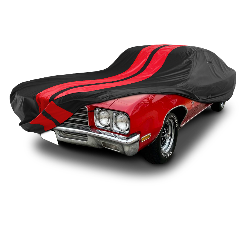 Buick Gran Sport 1965-1972 Black Red Pro Series Car Cover