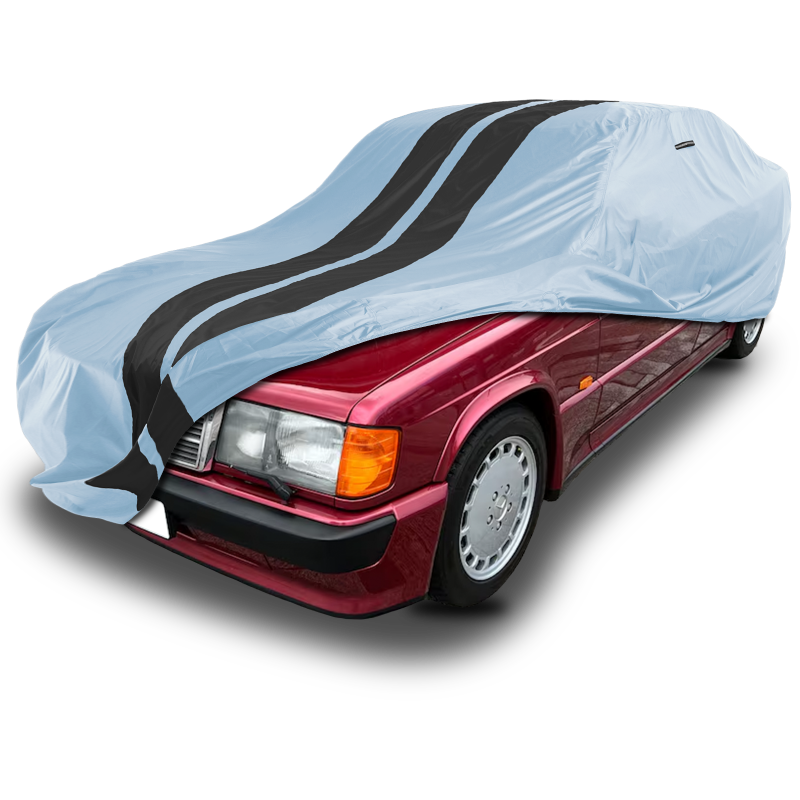 Mercedes-Benz 200-Series 1965-1994 Gray Black Pro Series Car Cover