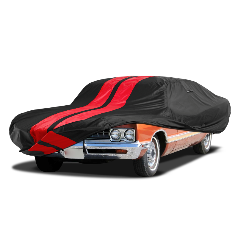 Plymouth VIP 1966-1969 Black Red Pro Series Car Cover