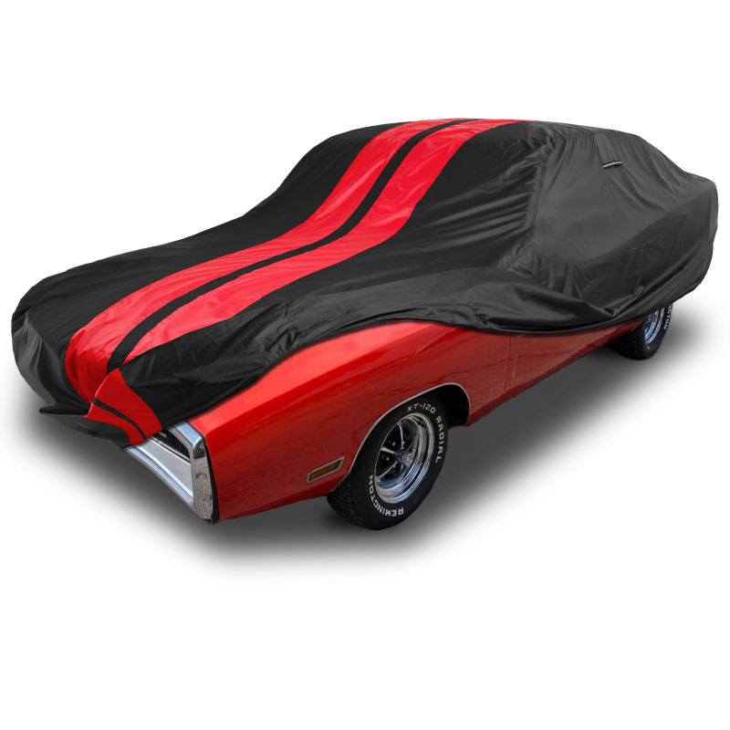 Dodge Charger Black Red Pro Series Car Cover