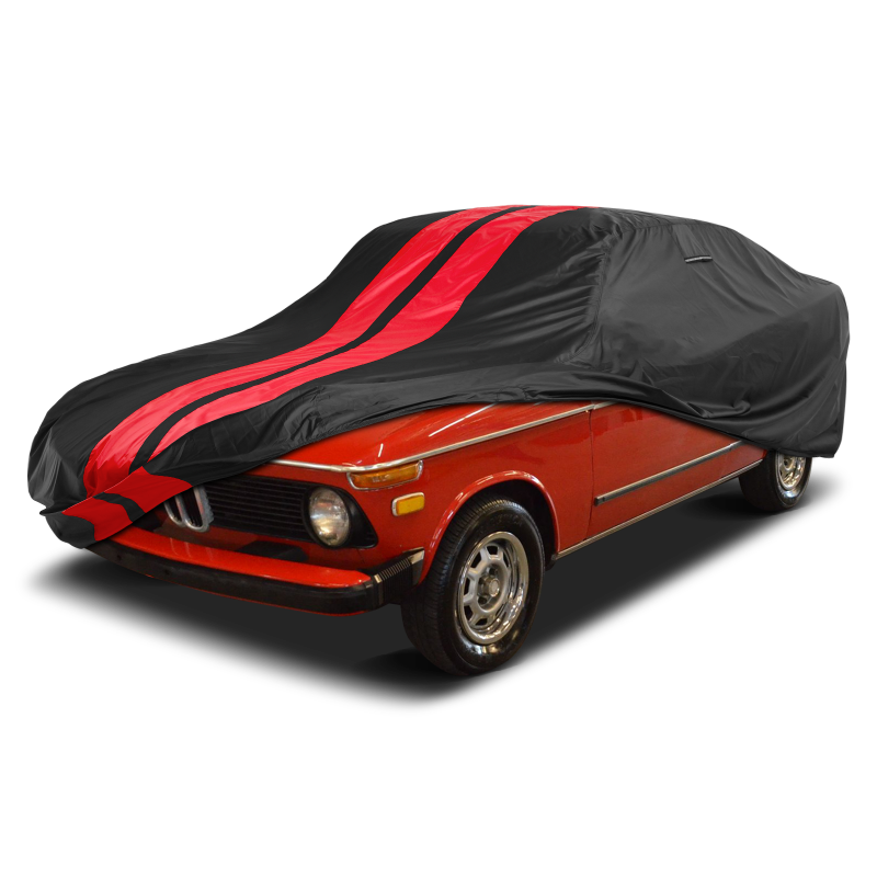 BMW 2002 1966-1976 Black Red Pro Series Car Cover