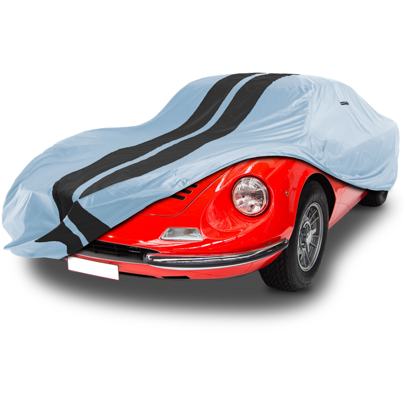 Ferrari 206,208,246,275,288 1964-1986 Gray Black Pro Series Car Cover