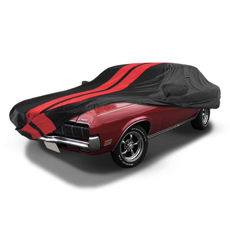 Mercury Cougar Classic Black Red Pro Series Car Cover