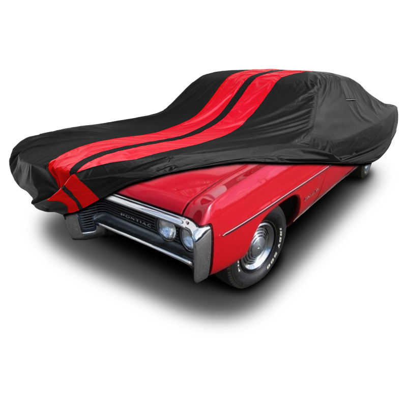 Pontiac Executive 1967-1970 Black Red Pro Series Car Cover