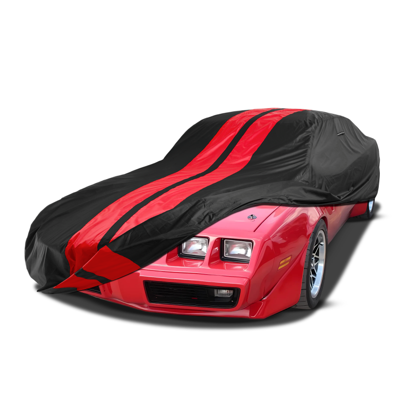 Pontiac Firebird Black Red Pro Series Car Cover