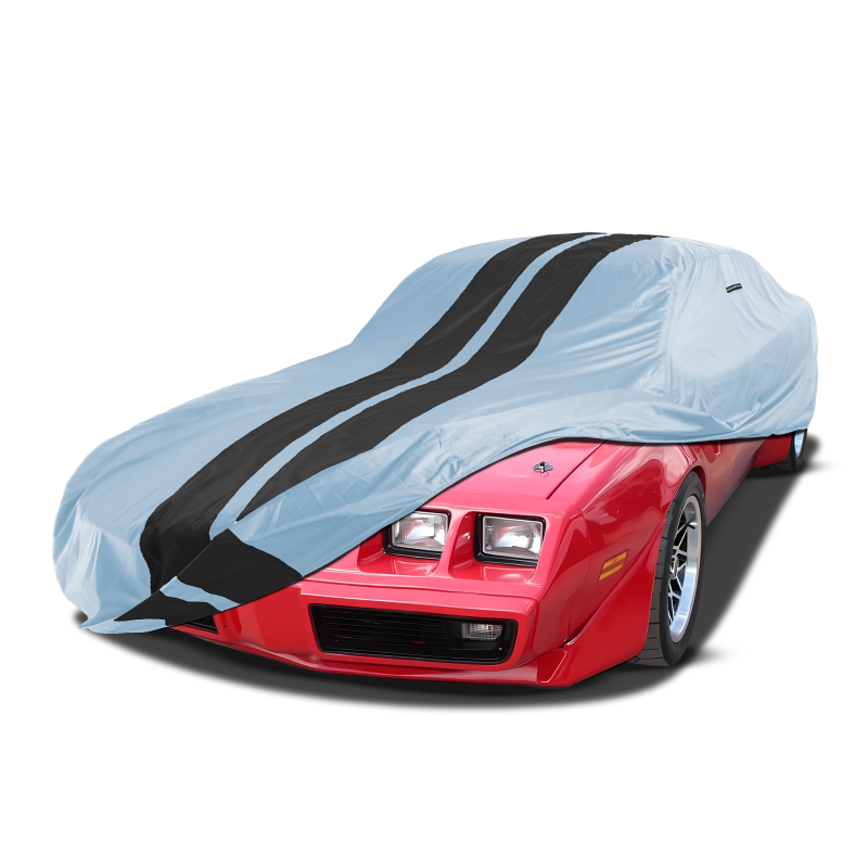 Pontiac Firebird Gray Black Pro Series Car Cover