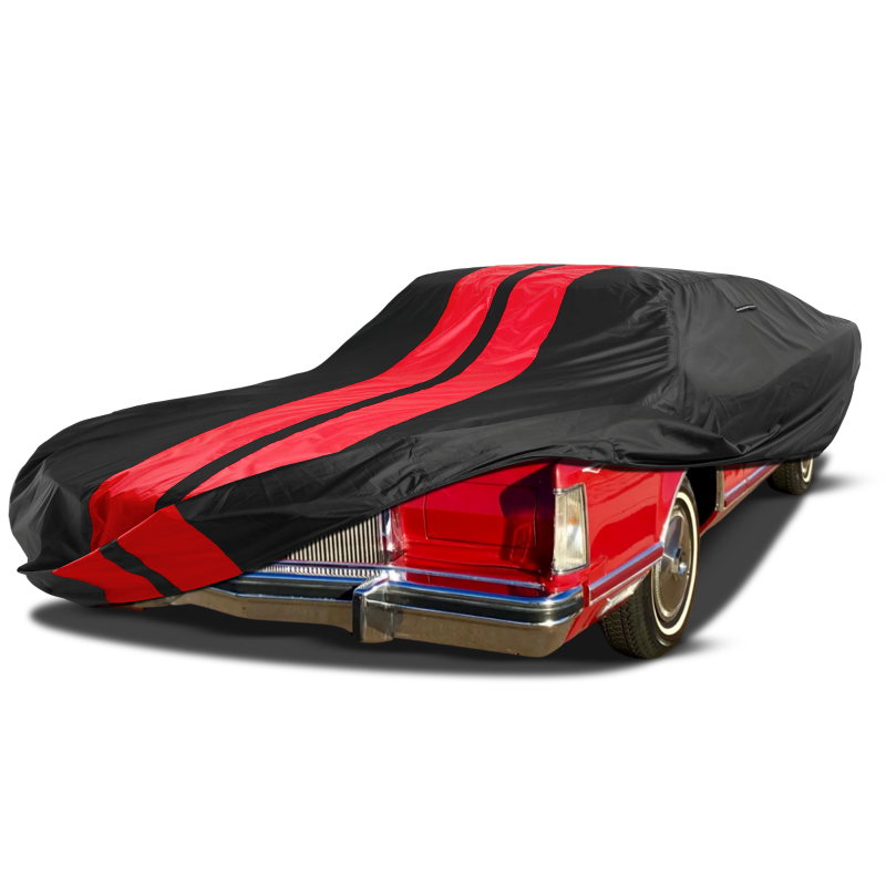 Lincoln Mark 1968-1998 Black Red Pro Series Car Cover