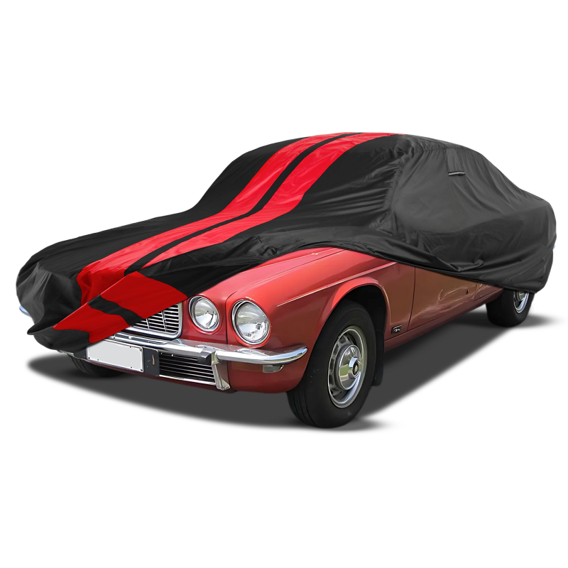Jaguar XJ-Series Black Red Pro Series Car Cover