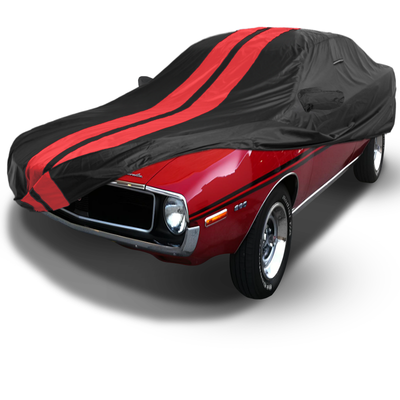 AMC Javelin 1968-1974 Black Red Pro Series Car Cover