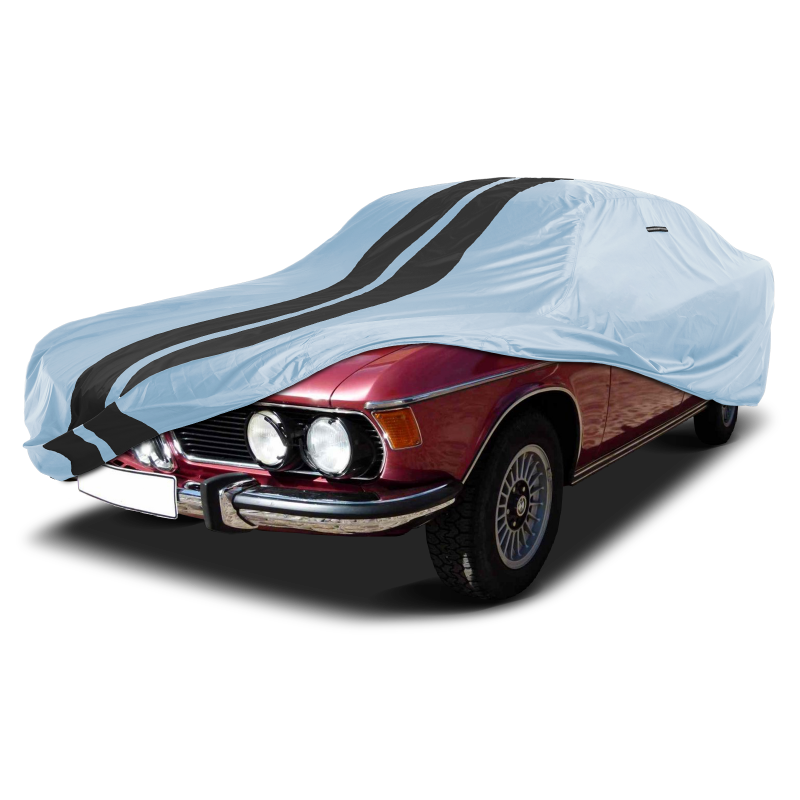 BMW 2500-3.0Si (E3),2500-3.0CS (E9),3.0CSL (E9 Coupe) 1968-1977 Gray Black Pro Series Car Cover