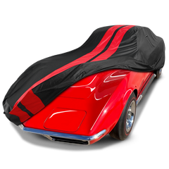 Chevrolet Corvette Black Red Pro Series Car Cover