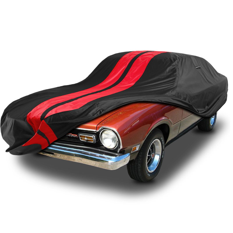 Ford Maverick Black Red Pro Series Car Cover
