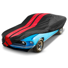 Ford Mustang Black Red Pro Series Car Cover
