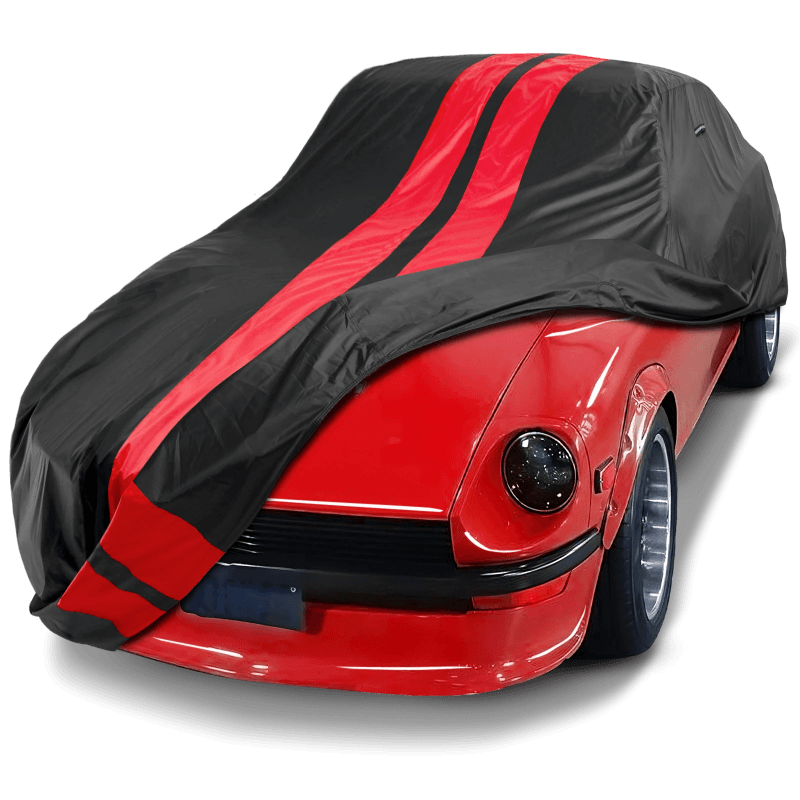 Nissan 240Z,260Z,280Z,280ZX,300ZX,350Z,370Z, Z Black Red Pro Series Car Cover