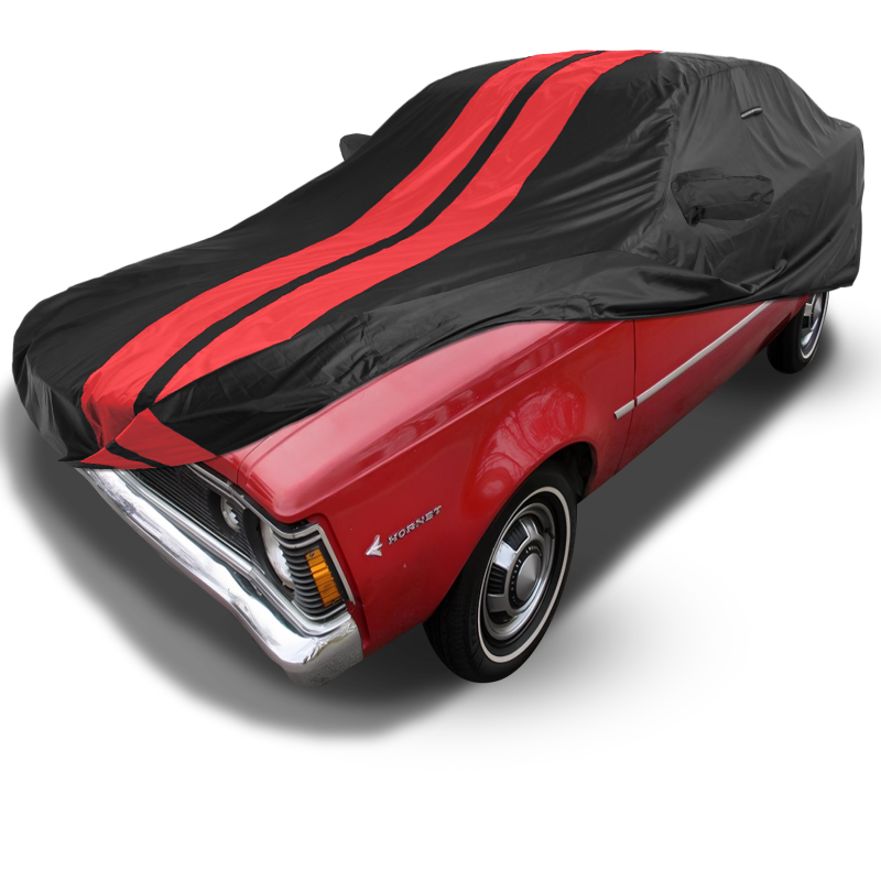 AMC Hornet Black Red Pro Series Car Cover