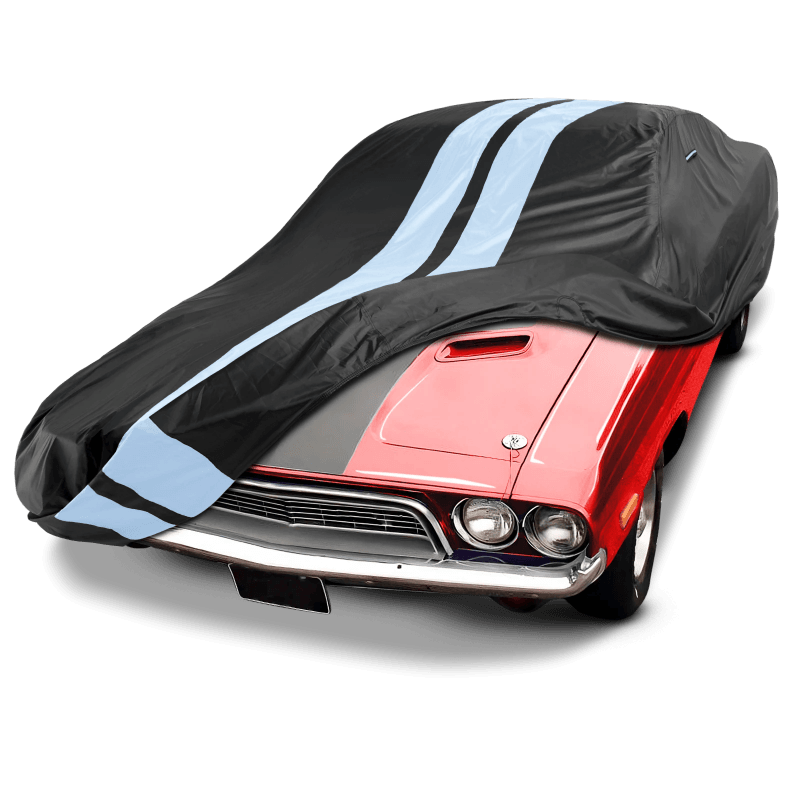 Dodge Challenger Black Gray Pro Series Car Cover