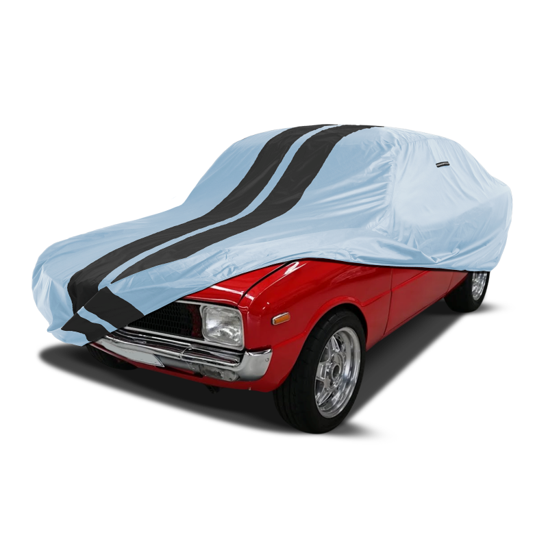 Mazda R 100 1968-1973 Gray Black Pro Series Car Cover