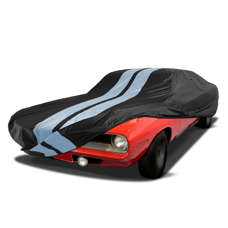 Plymouth Cuda 1970-1972 BKGR-STR Car Cover