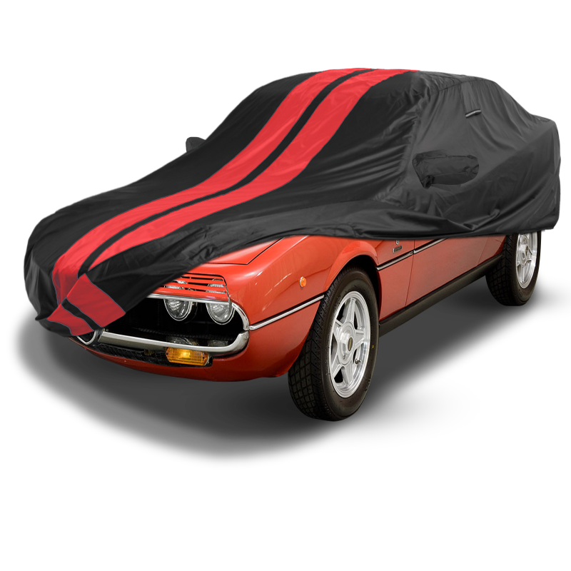 Alfa Romeo Montreal 1970-1977 Black Red Pro Series Car Cover