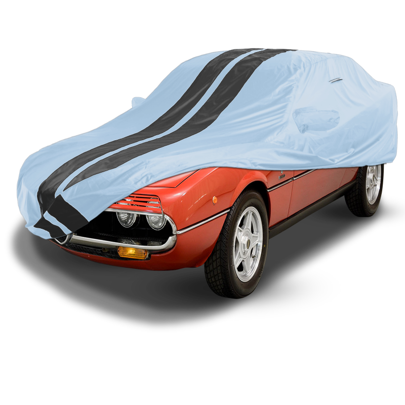 Alfa Romeo Montreal 1970-1977 Gray Black Pro Series Car Cover